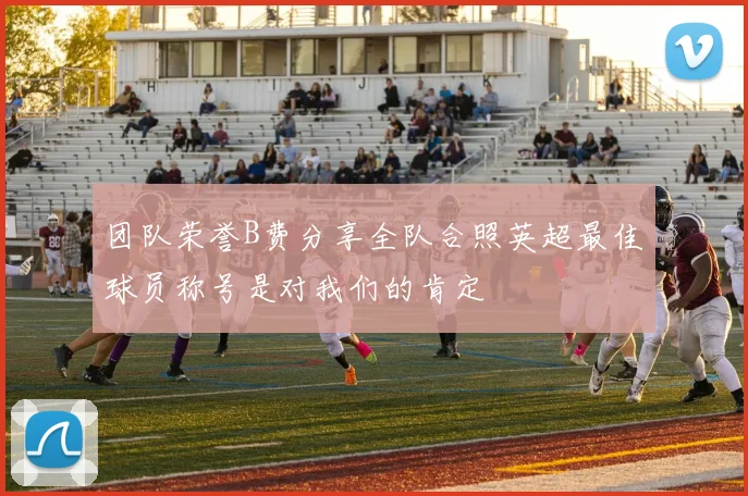 团队荣誉B费分享全队合照英超最佳球员称号是对我们的肯定